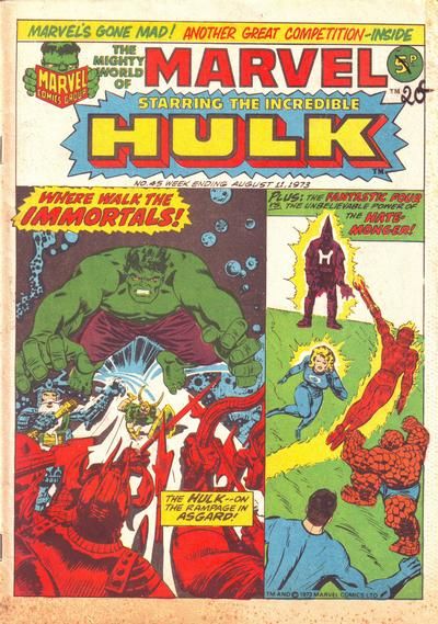 Mighty World of Marvel, The #45 Comic