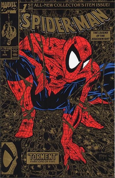 Introducir 117+ imagen spiderman 1 gold cover value