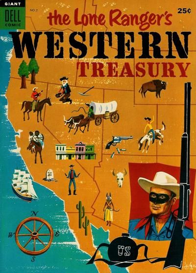 The Lone Ranger's Western Treasury #2 Comic