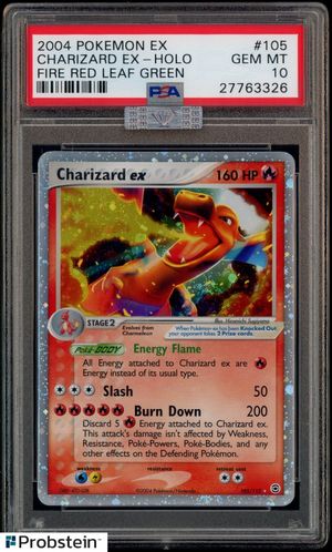 Charizard ex (105/112) - FireRed & LeafGreen