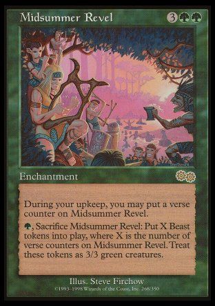 Midsummer Revel (Urza's Saga) Trading Card