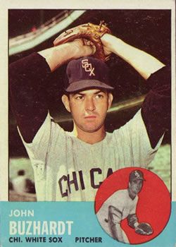 John Buzhardt 1963 Topps #35 Sports Card
