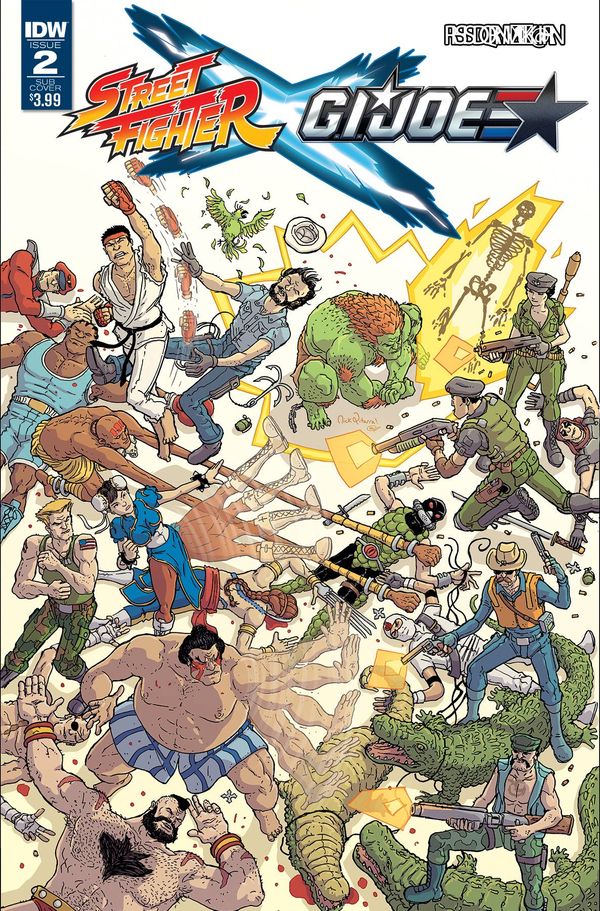Street Fighter x G.I. Joe #2 (Subscription Variant)