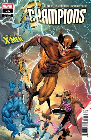 Champions #26 (Liefeld Uncanny X-men Variant)