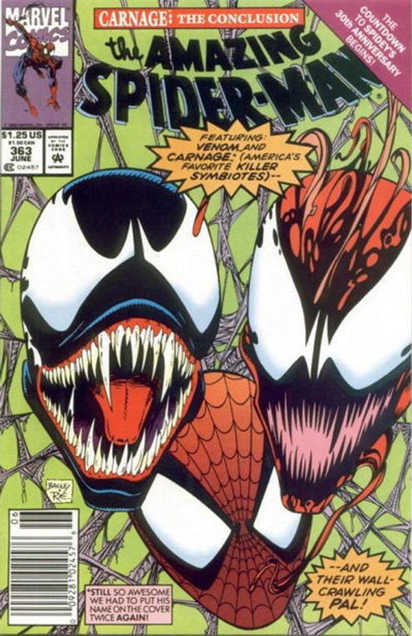 Amazing Spider-Man #363 (Newsstand Edition)