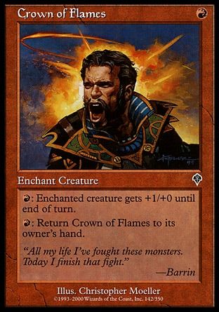 Crown of Flames (Invasion) Trading Card