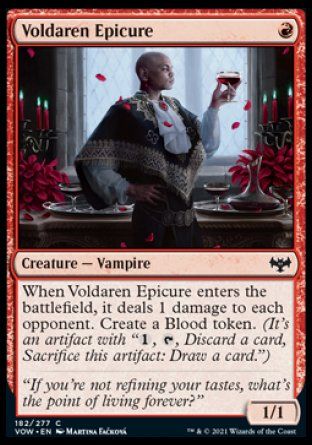 Voldaren Epicure (Innistrad: Crimson Vow) Trading Card