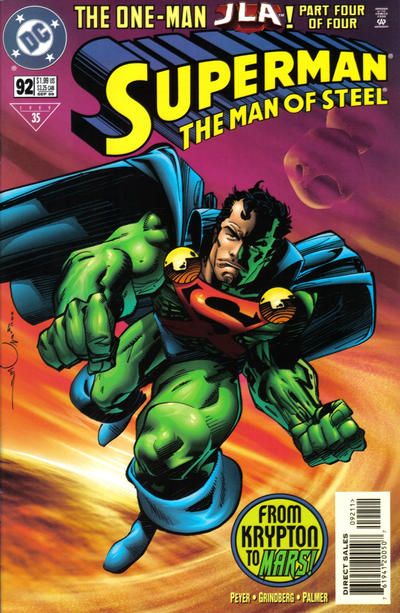 Superman: The Man of Steel #92 Comic