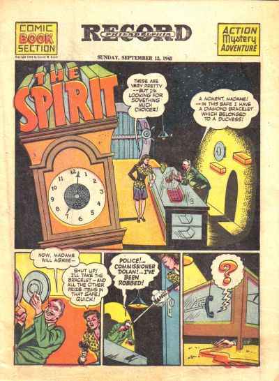 Spirit Section #9/12/1943 Comic