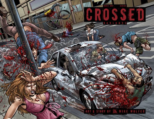 Crossed Badlands #81 (Wrap Cover)