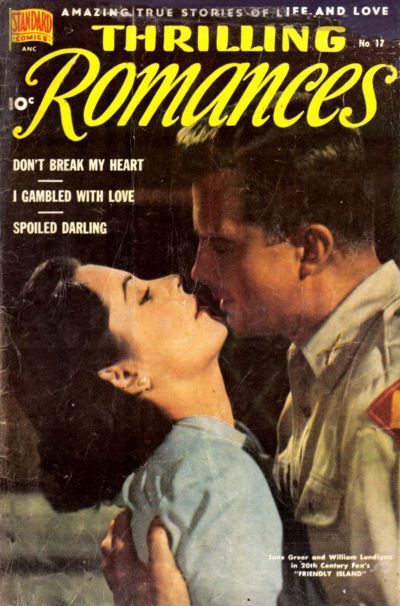 Thrilling Romances #17 Comic