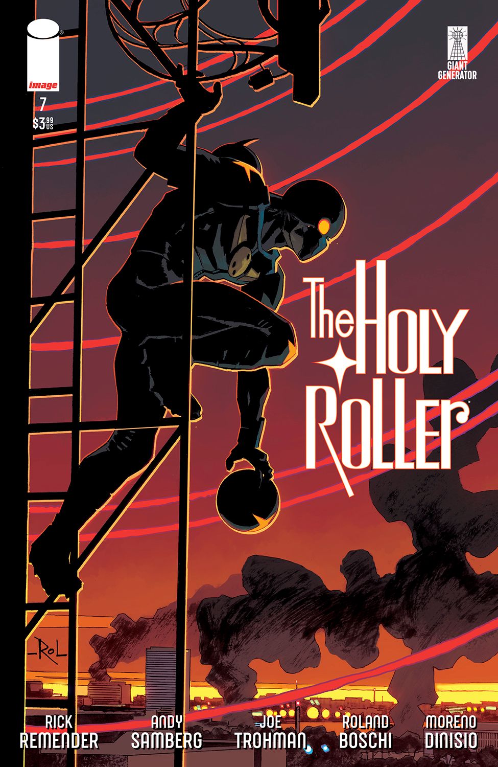 The Holy Roller #7 Comic