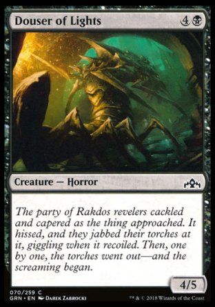 Douser of Lights (Guilds of Ravnica) Trading Card