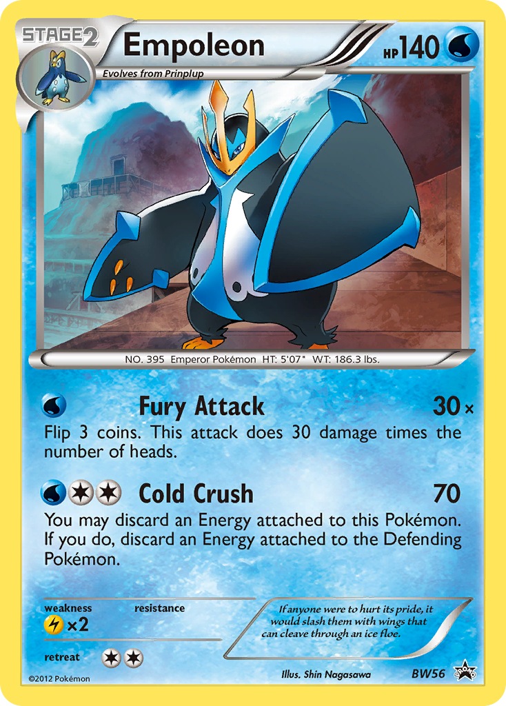 Empoleon (BW56) - BW Black Star Promos Pokémon Card