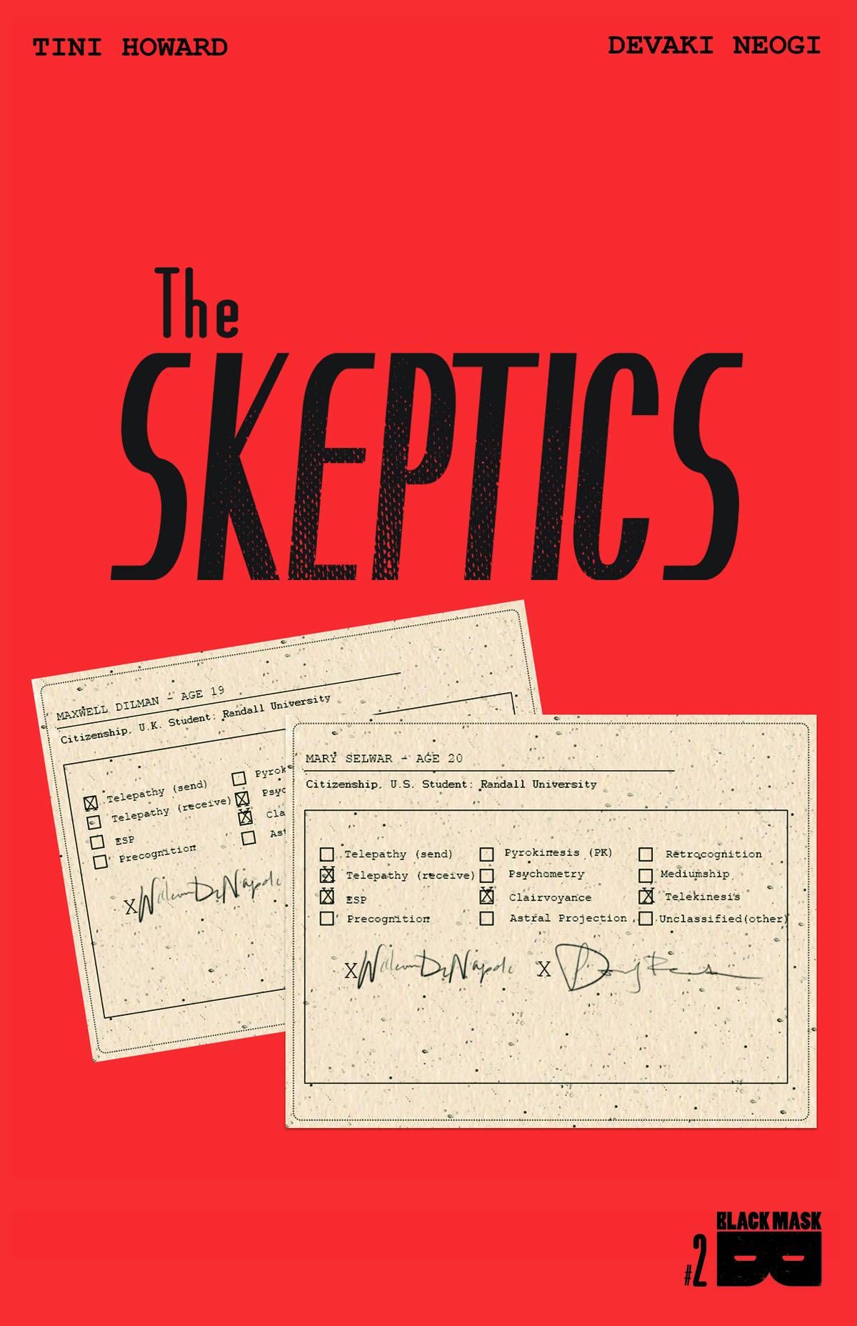 The Skeptics #2 Comic