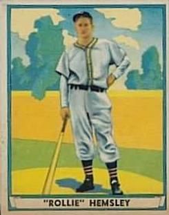Rollie Hemsley 1941 Play Ball #34 Sports Card