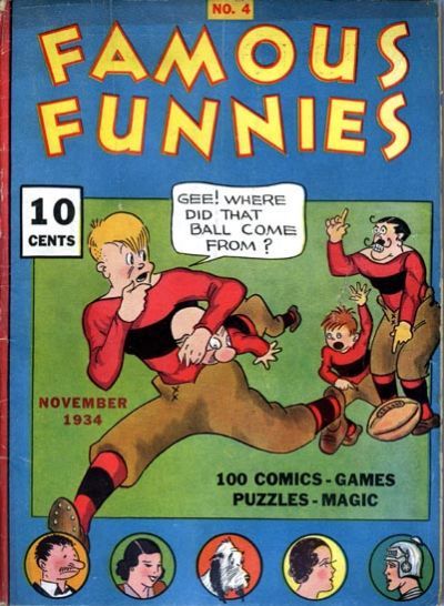Famous Funnies #4 Comic