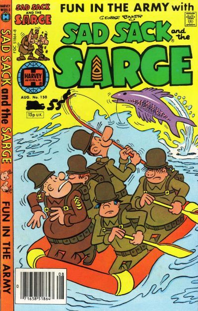 Sad Sack And The Sarge #150 Comic