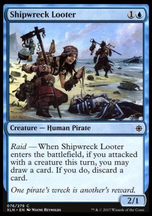 Shipwreck Looter (Ixalan) Trading Card