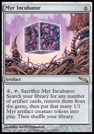 Myr Incubator (Mirrodin) Trading Card