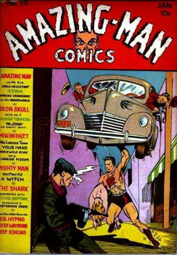 Amazing Man Comics #19