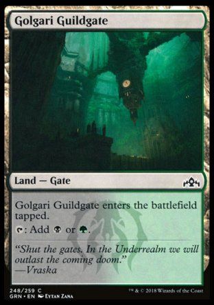 Golgari Guildgate (Guilds of Ravnica) Trading Card