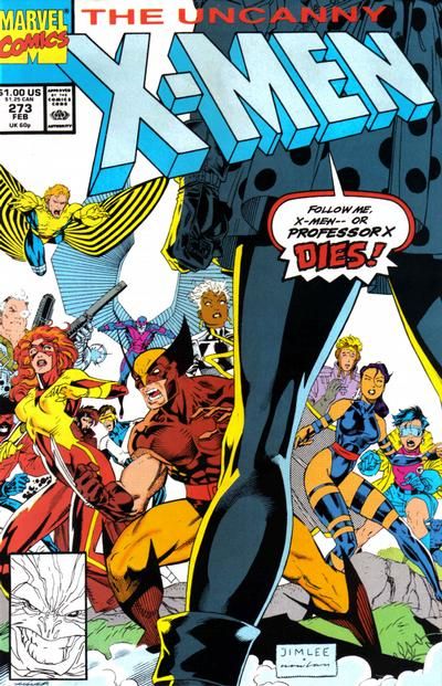 Uncanny X-Men #273 Comic