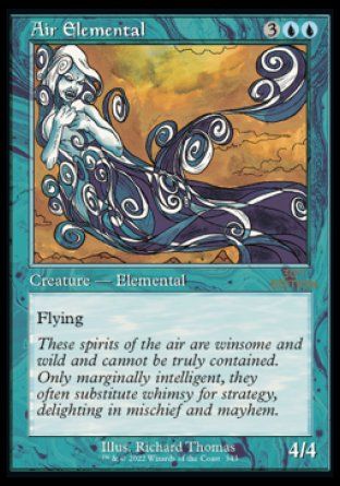 Air Elemental (Magic 30th Anniversary Edition - Old Frame) Trading Card