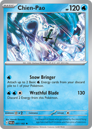 Chien-Pao (57/182) - Paradox Rift (Reverse Holo)