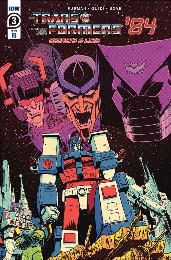 Transformers '84 #3 (10 Copy Cover Roche)