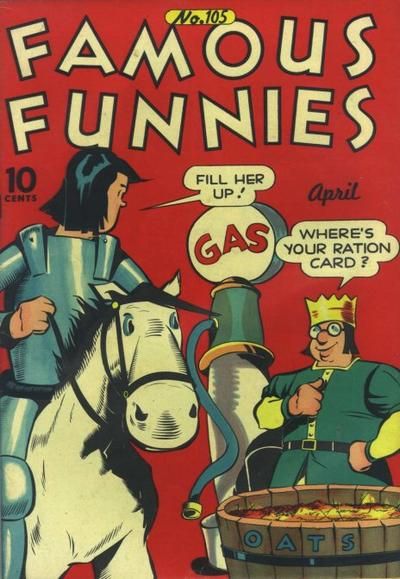 Famous Funnies #105 Comic