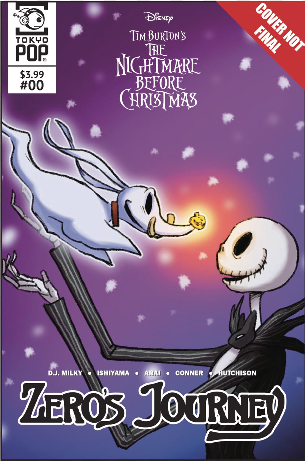 Nightmare Before Christmas Zeros Journey Comic