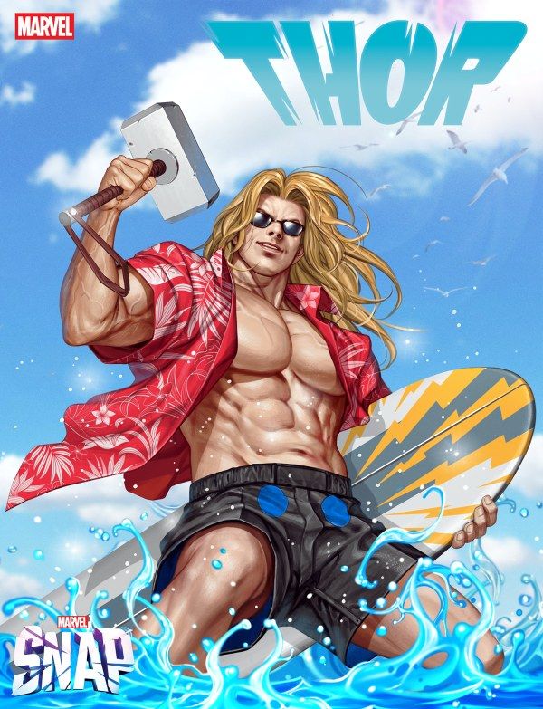 Mortal Thor #14/ Thor #800 (InHyuk Lee Marvel Snap Swimsuit Variant) Comic