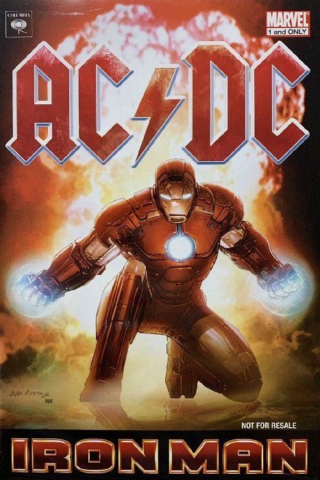 AC/DC / Iron Man #nn Comic