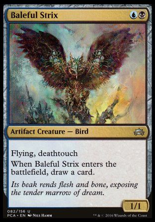 Baleful Strix (Planechase Anthology decks) Trading Card