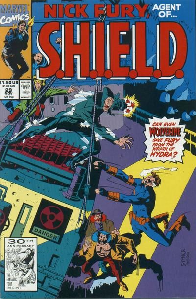 Nick Fury, Agent of SHIELD #29 Comic