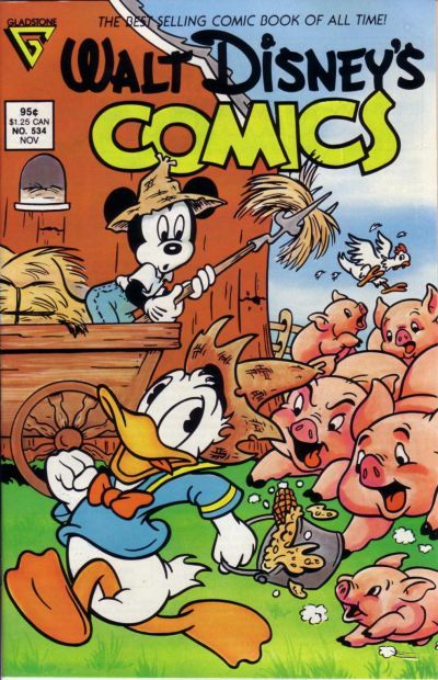 Walt Disney's Comics and Stories #534 Comic