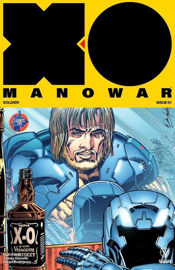 X-O Manowar #1 (Larry's Comics Edition)