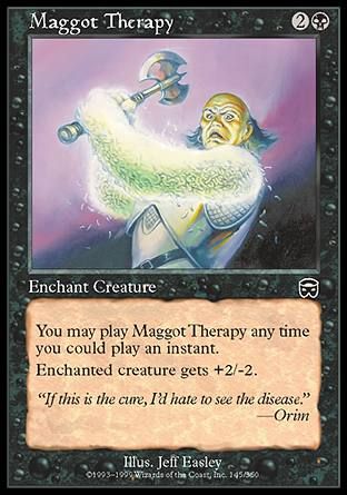 Maggot Therapy (Mercadian Masques) Trading Card