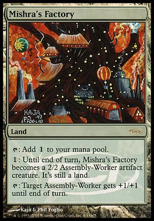 Mishra's Factory (Judge Gift Promos) Trading Card