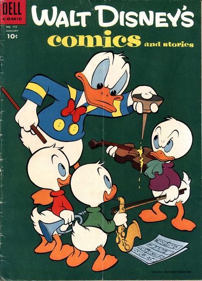Walt Disney's Comics and Stories #172 Comic
