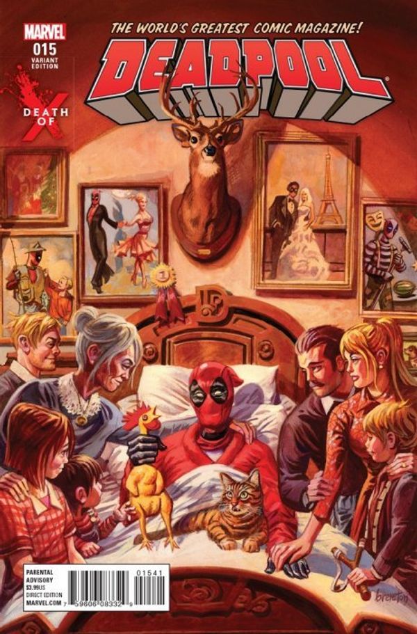 Deadpool #15 (Death Of X Variant)