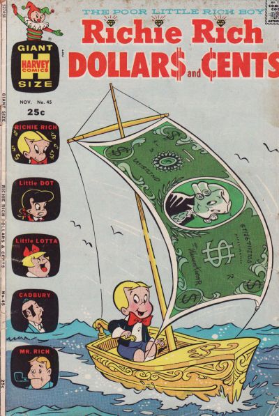 Richie Rich Dollars and Cents #45 Comic