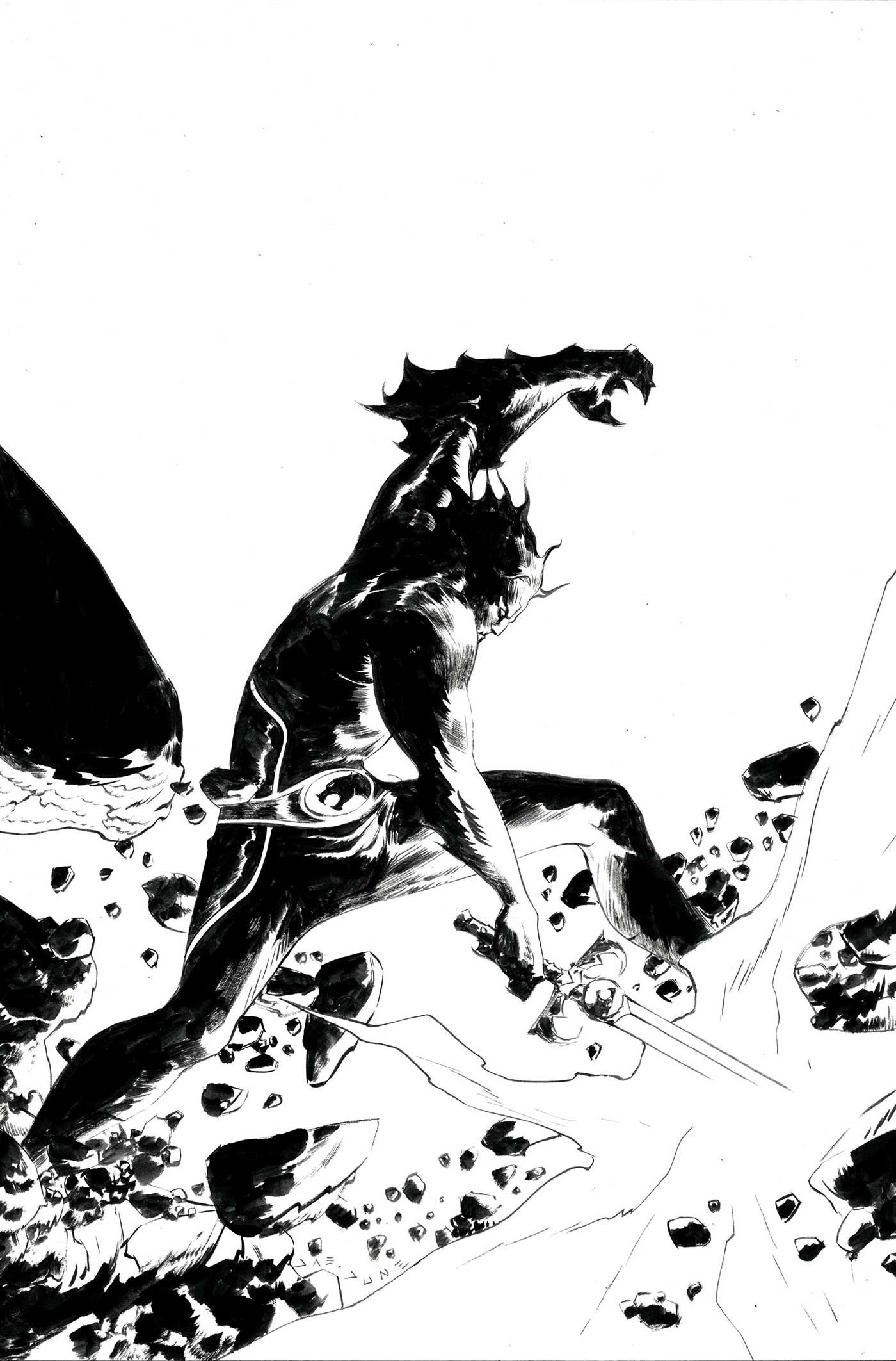 Thundercats #21 (Cvr N Inc 1:7 Jae Lee Line Art Virgin Foc Bonus Variant) Comic