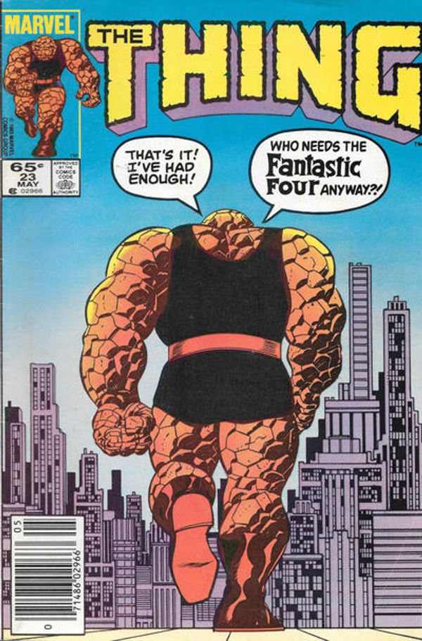 The Thing #23 (Newsstand Edition)