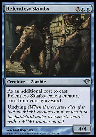 Relentless Skaabs (Dark Ascension) Trading Card