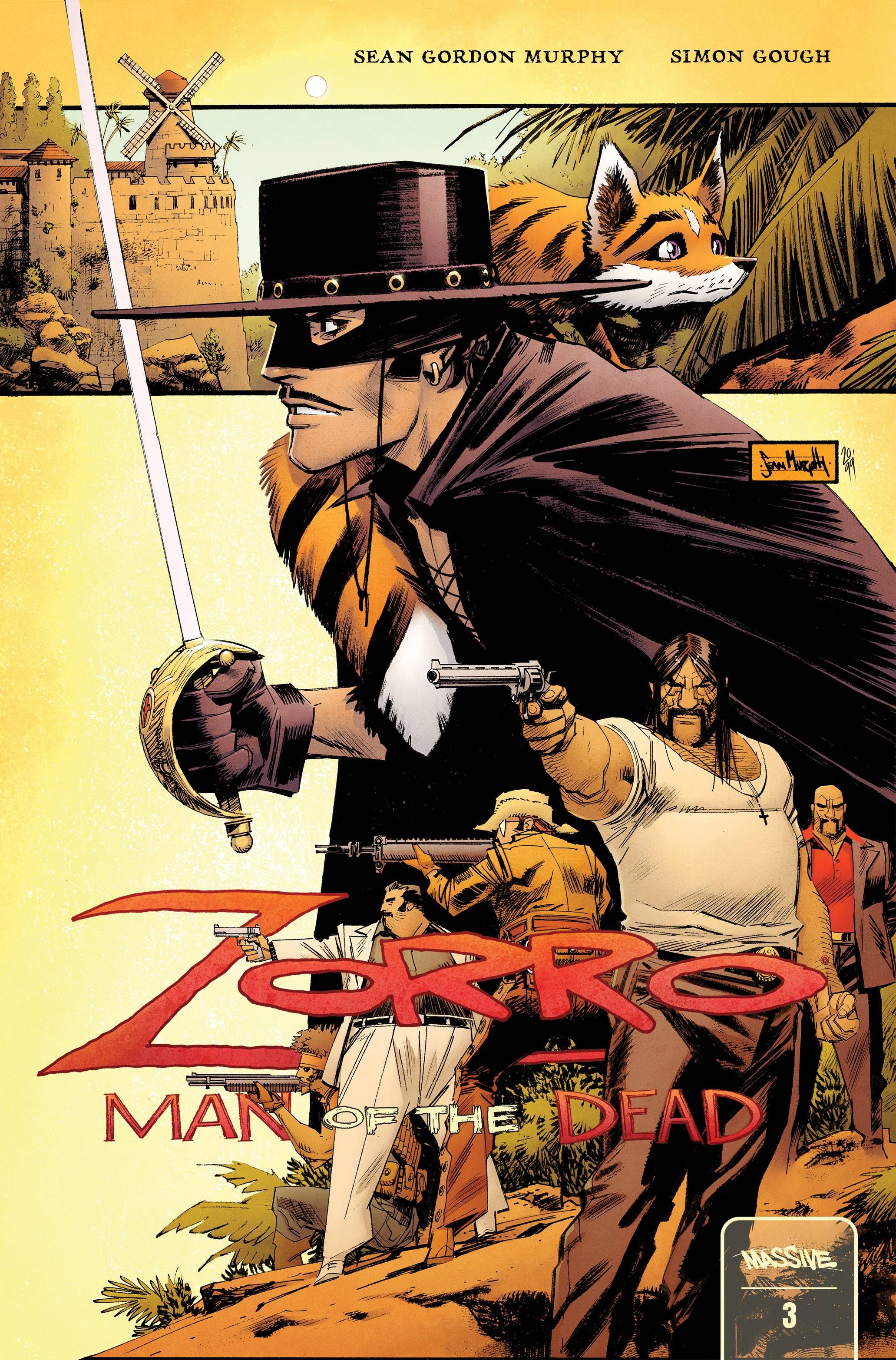Zorro: Man of the Dead #3 Comic