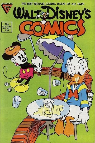 Walt Disney's Comics and Stories #521 Comic