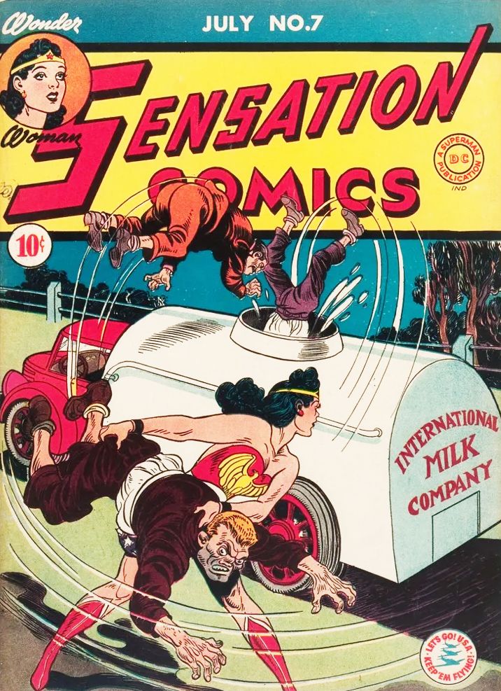 Sensation Comics #7 Comic