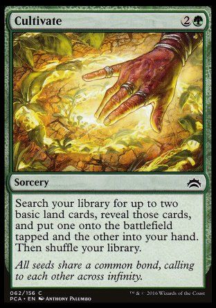 Cultivate (Planechase Anthology decks) Trading Card